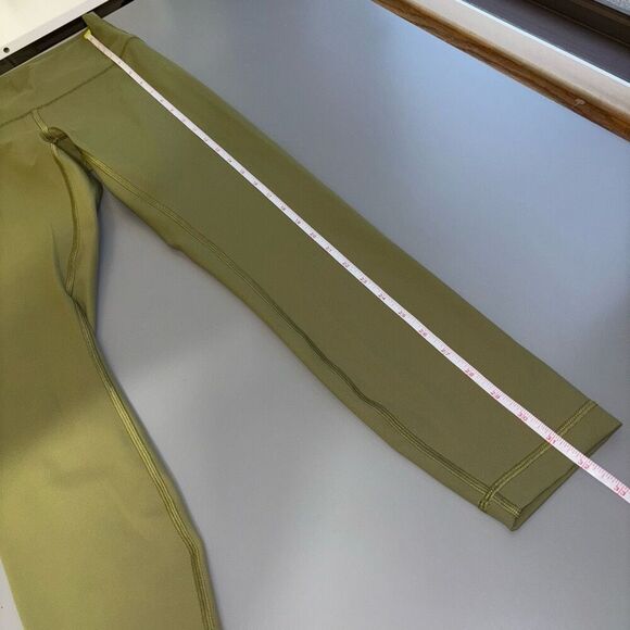 Lululemon Wunder Under High-Rise leggings Full-On Luxtreme Vista Green size 6 - Picture 8 of 13